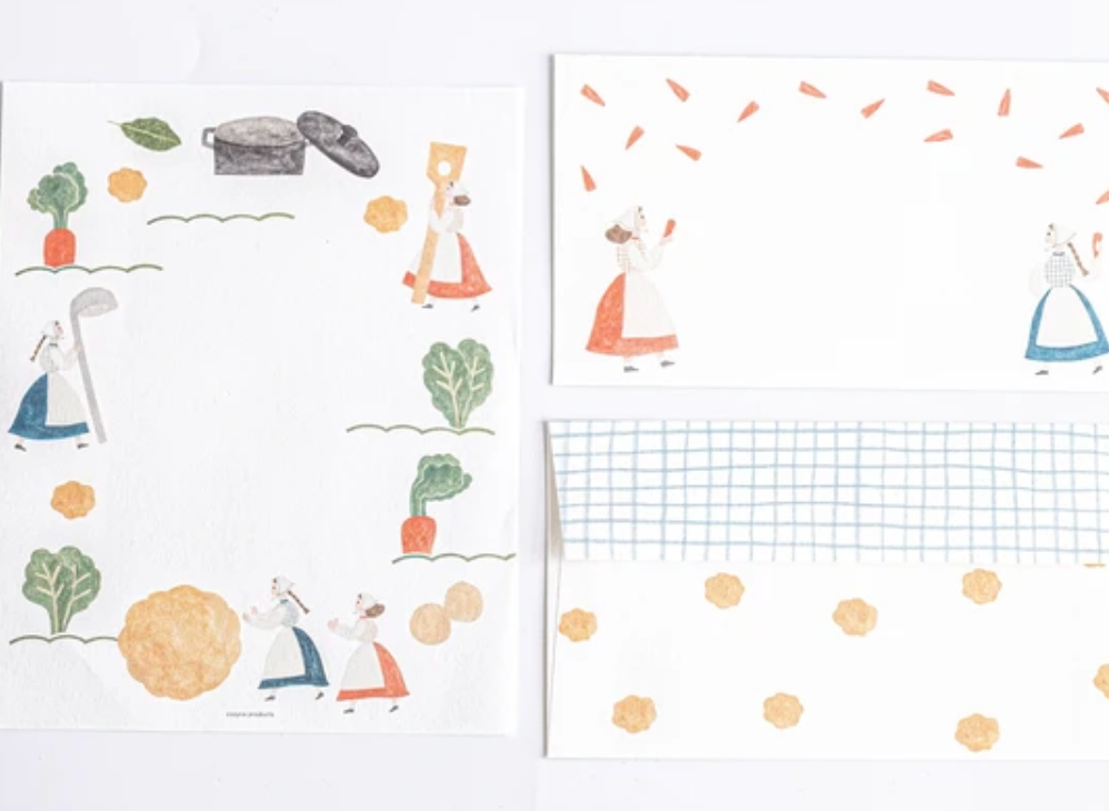 Necktie:Let's Make Soup Letter Set