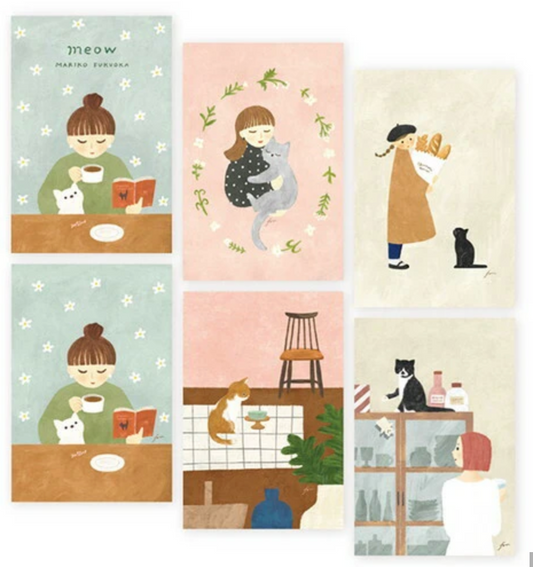 Meow Postcards