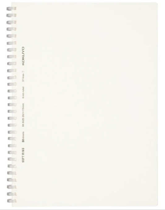 KOKUYO Notebook Soft Ring Note Clear - A5