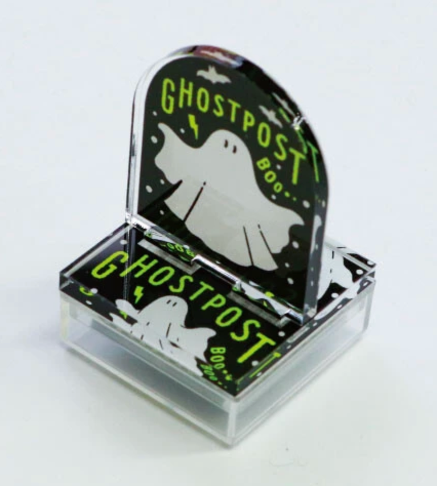 Ghost Post Stamp - Built-in Ink
