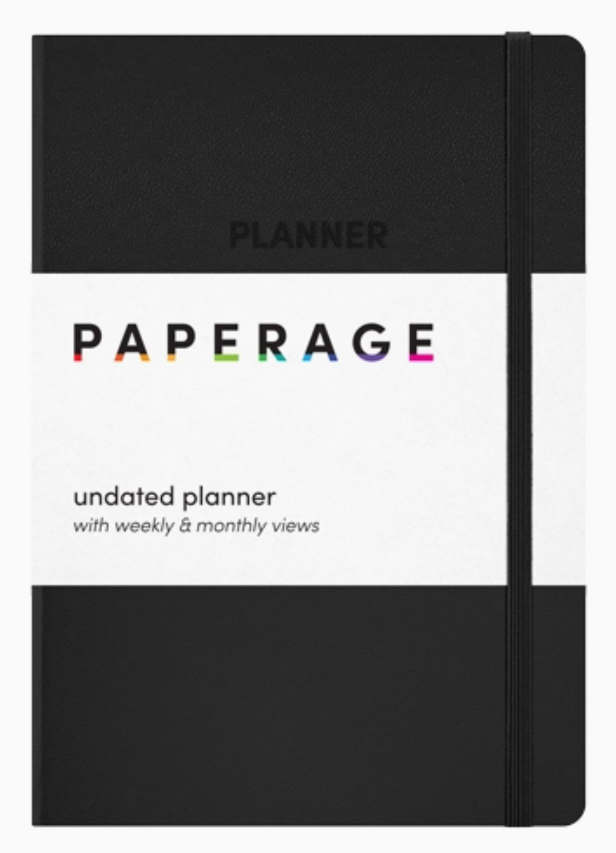 Undated Casebound Planner with Weekly & Monthly Views