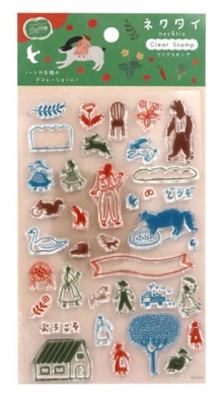 NIPPAN Stamp Clear Stamp - People