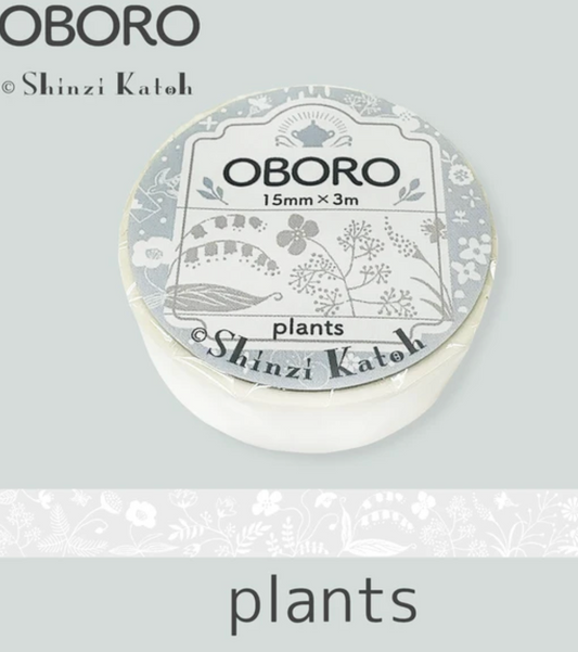 Hohoemi masking tape plants