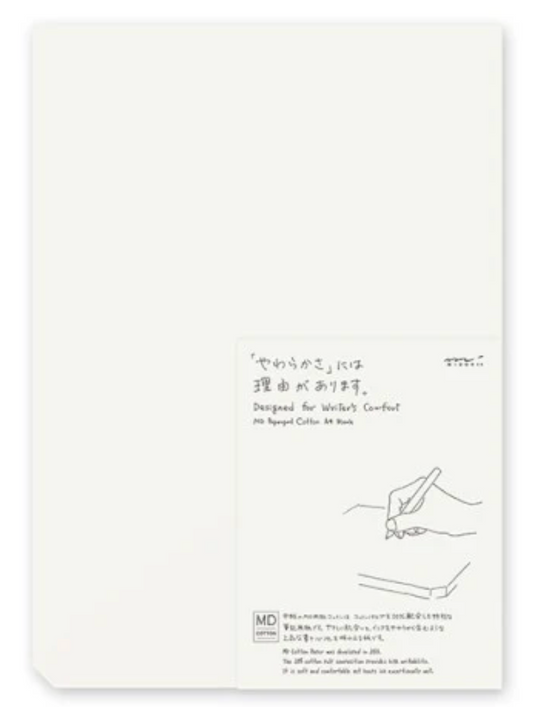 MD PAPER PAD COTTON A4 BLANK