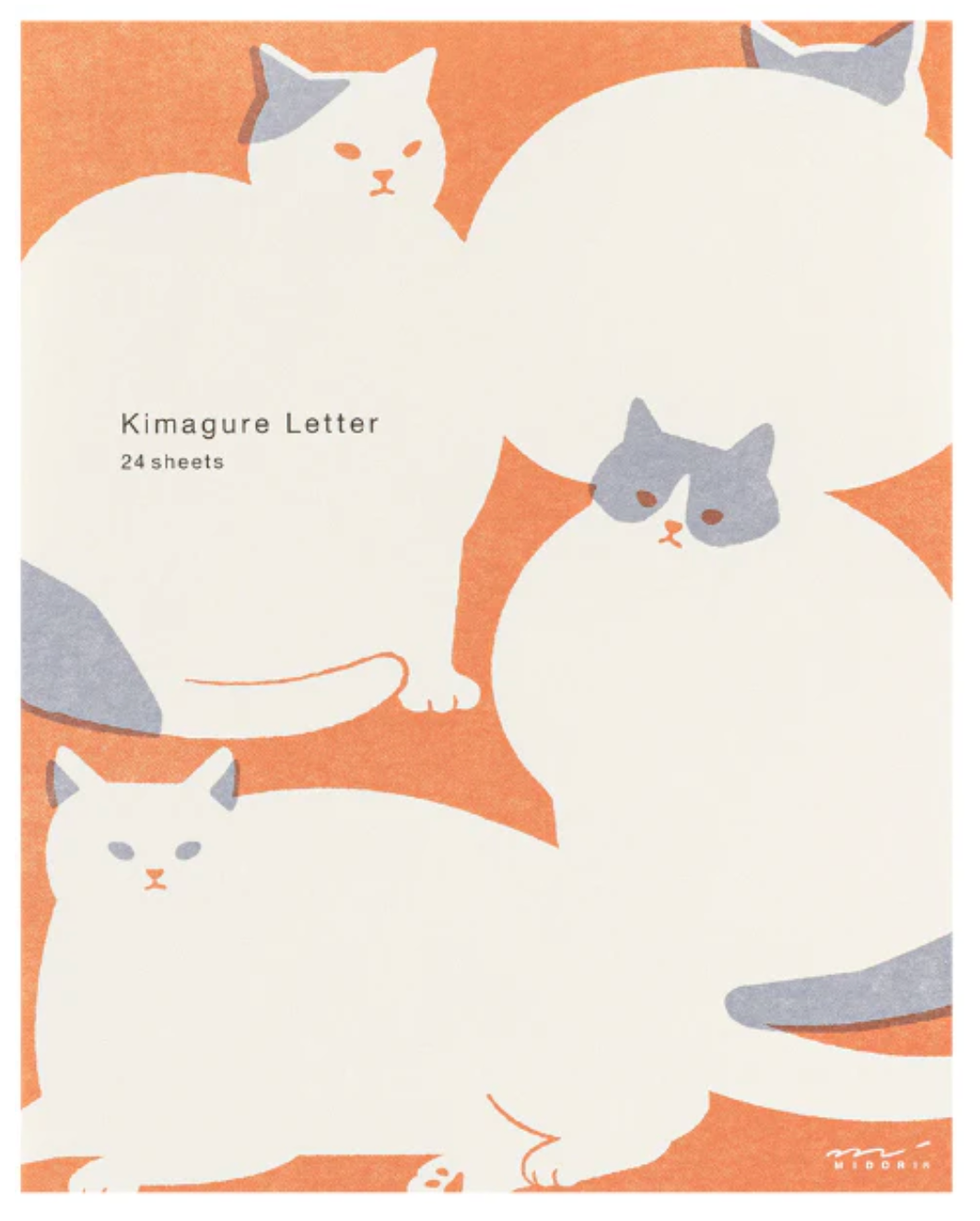 KIMAGURE Cat Easy & Cozy Letter Pad