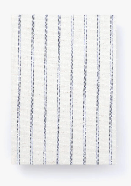 A5 notebook - Bishu blue stripe