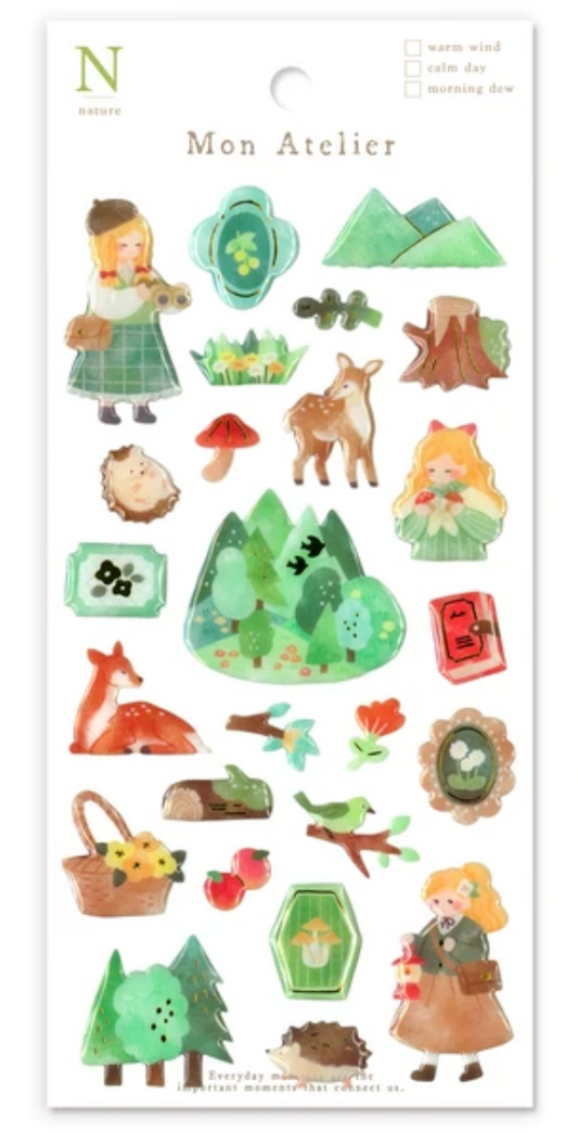 Monatoli sticker nature
