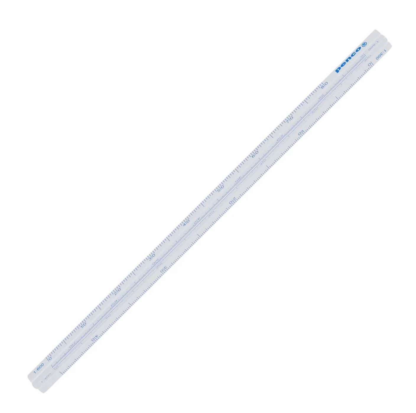 Penco Drafting Ruler - Silver