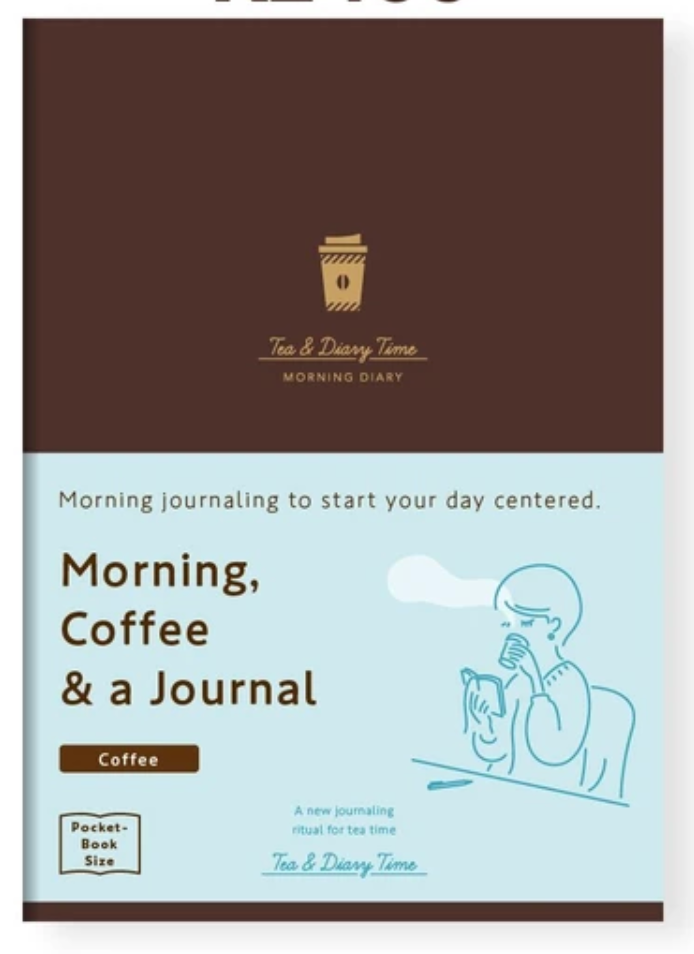 Morning, Coffee and Diary, English, Coffee Color