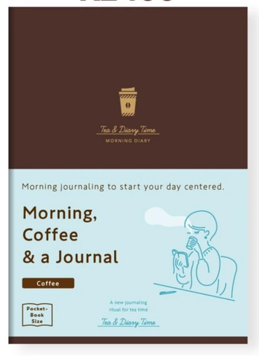 Morning, Coffee and Diary, English, Coffee Color