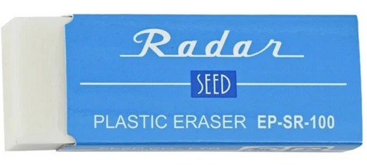 Radar SEED Plastic Eraser