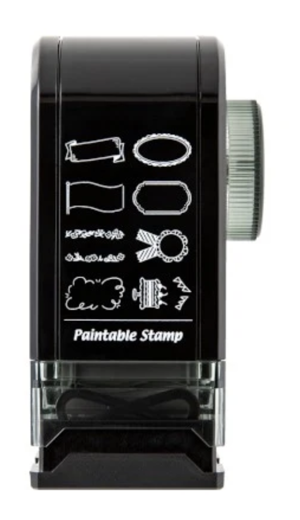 Paintable Rotating Stamp Dial Decoration