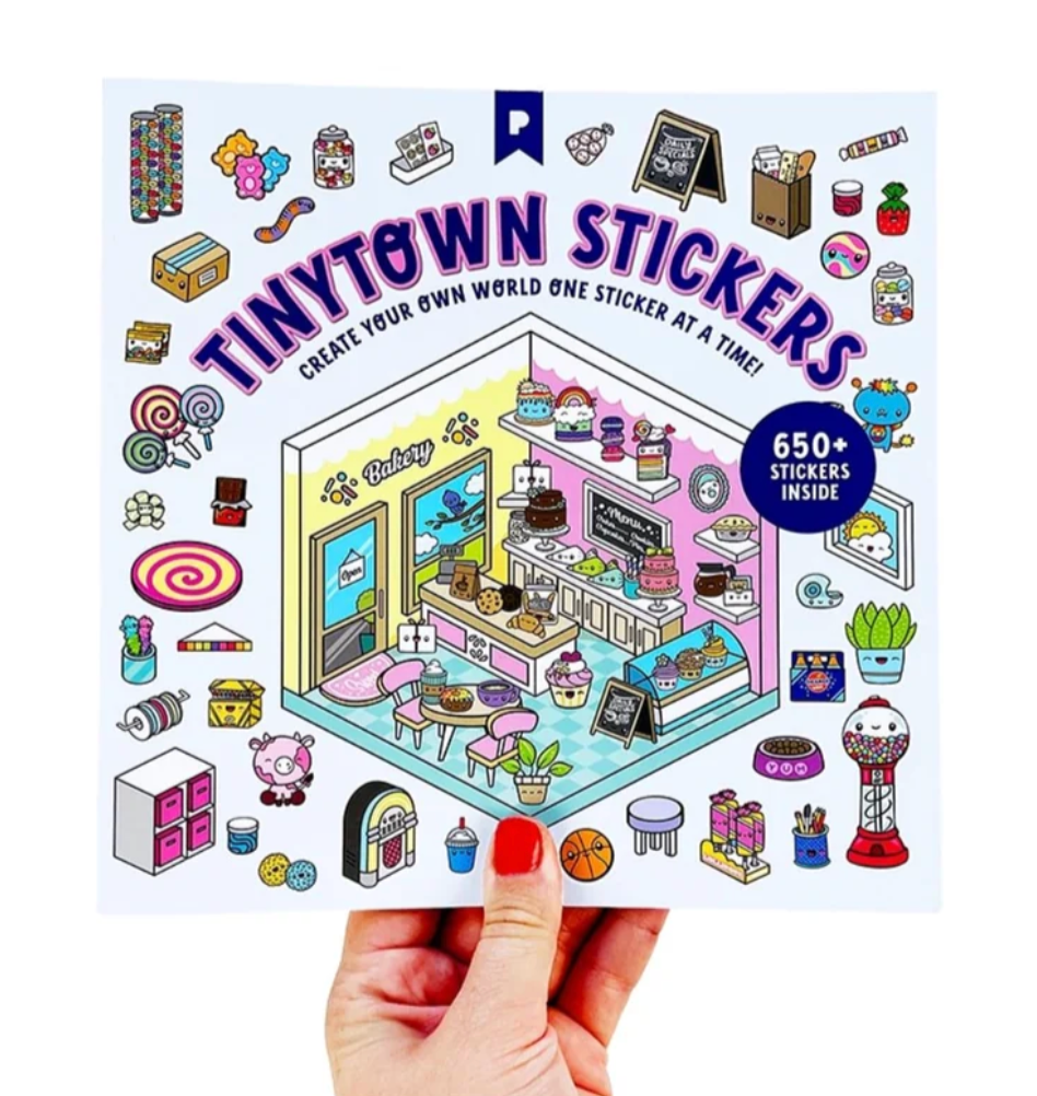 Tinytown Stickers Book