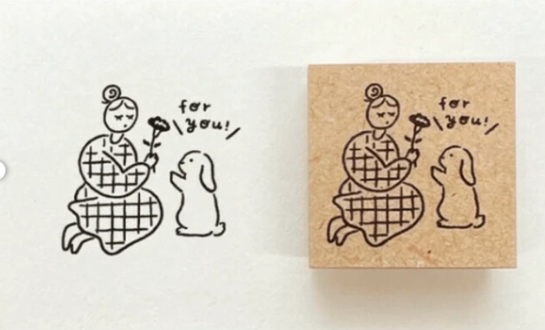 Marl-chan For You Stamp