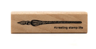 I Heart Stamp Dip Pen Stamp