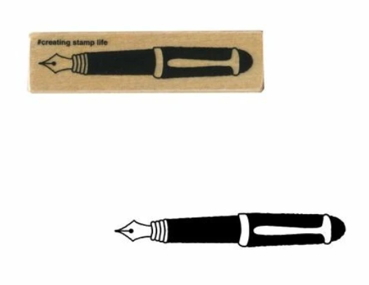 I Heart Stamp Fountain Pen Stamp