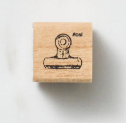 I Heart Stamp Notebook Clamp Stamp