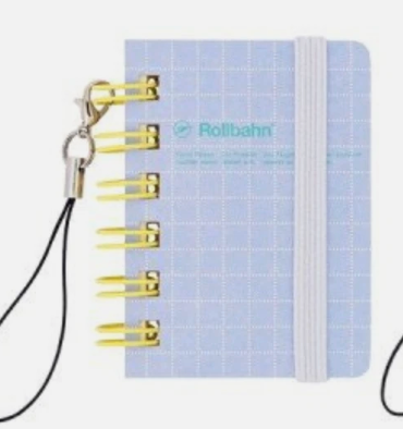 Rollbahn Spiral Scuola Micro Notebook Charm