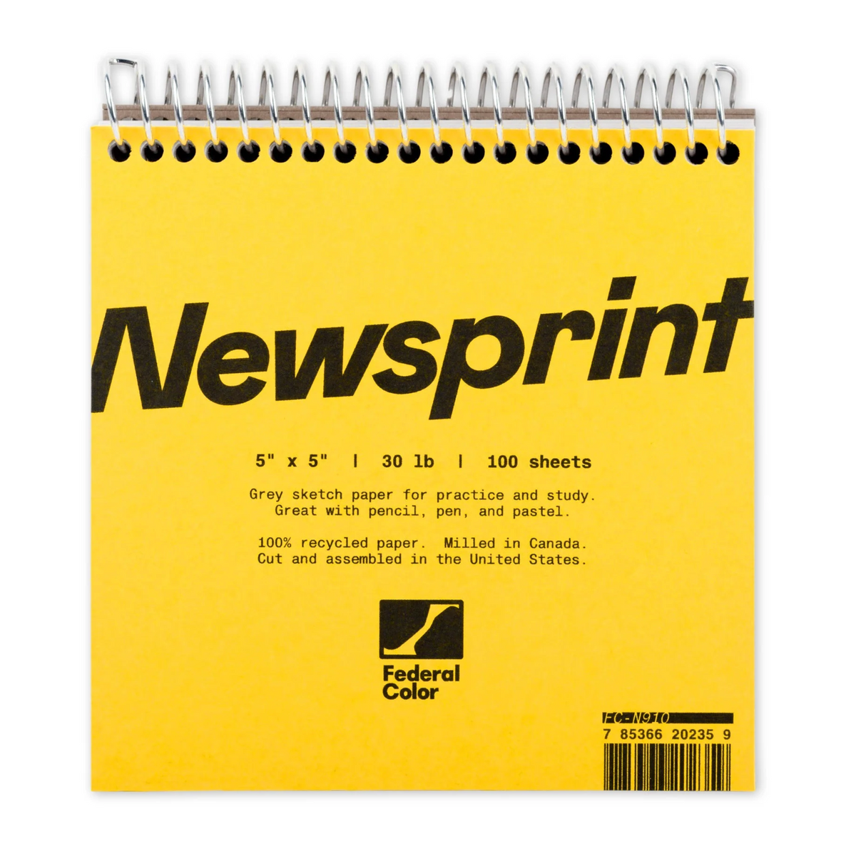 Newsprint Notebook 5x5