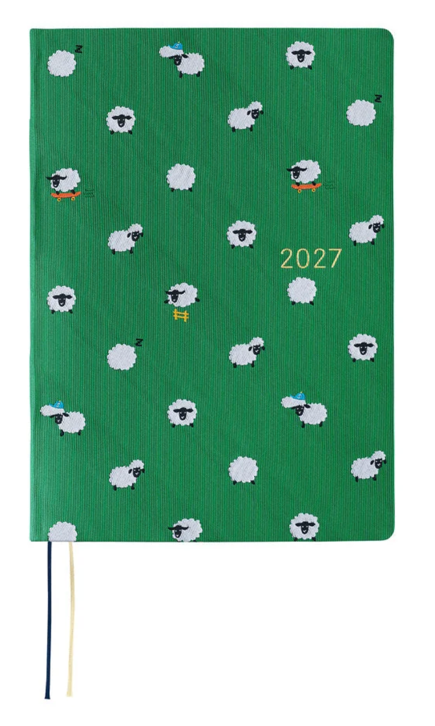 Hobonichi A5 Hon - Bow & Tie: Sheep Sheep Sheep