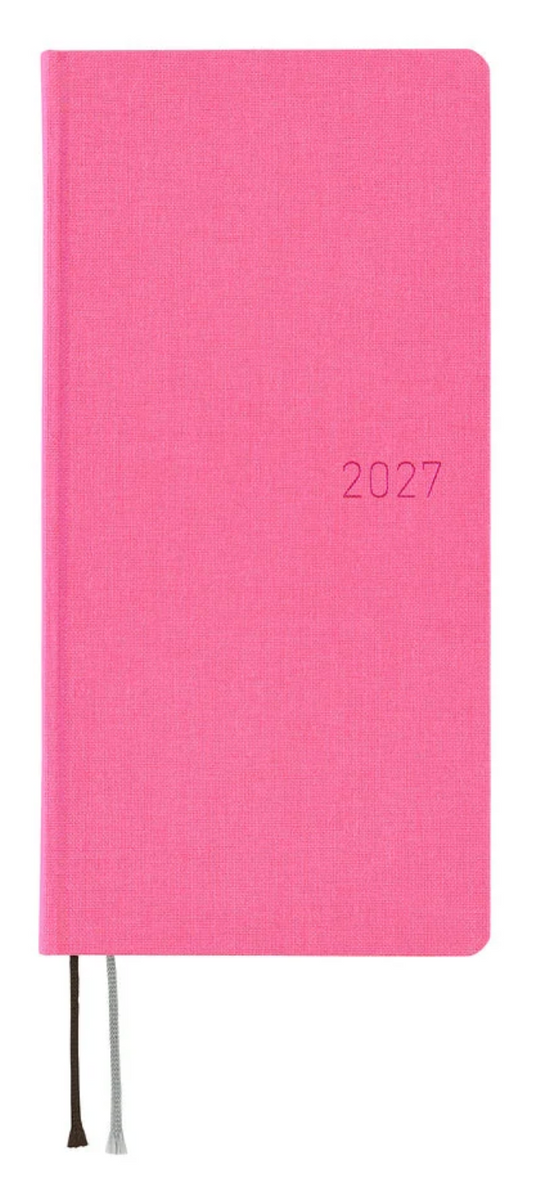 Colors: Pink Sapphire - Hobonichi Techo Weeks Mega