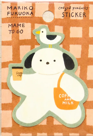 Mame To Go Mariko Fukuoka Sticker