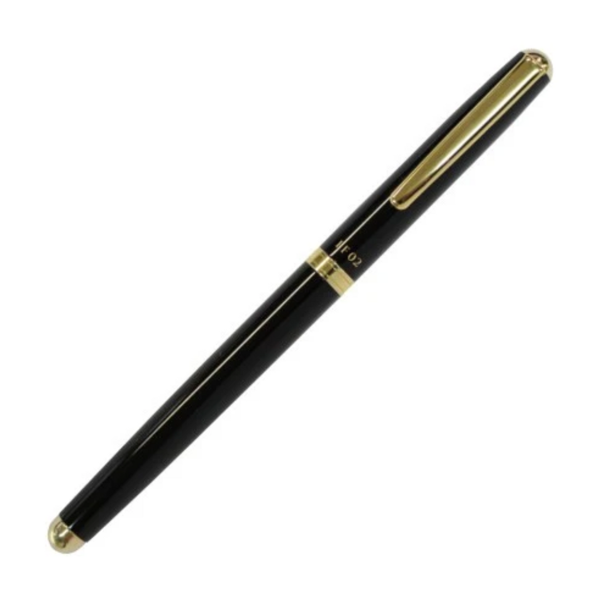 OHTO FOUNTAIN PEN FF02 MIDDLE BARREL GOLD BLACK