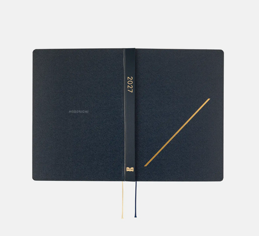 Slash (Navy) - Hobonichi A5 Hon