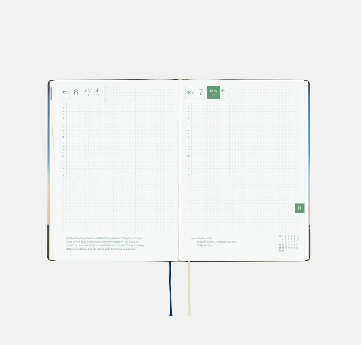 String Telephone Until the Moon is Full - Hobonichi A5 Hon