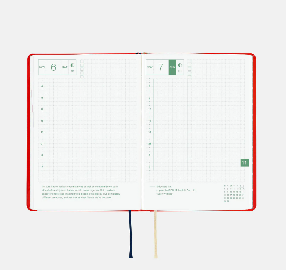 Yumi Kitagishi: White Cat and Rabbit’s Tea Room - Hobonichi A6 Hon
