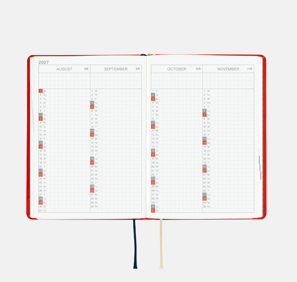 Yumi Kitagishi: White Cat and Rabbit’s Tea Room - Hobonichi A6 Hon