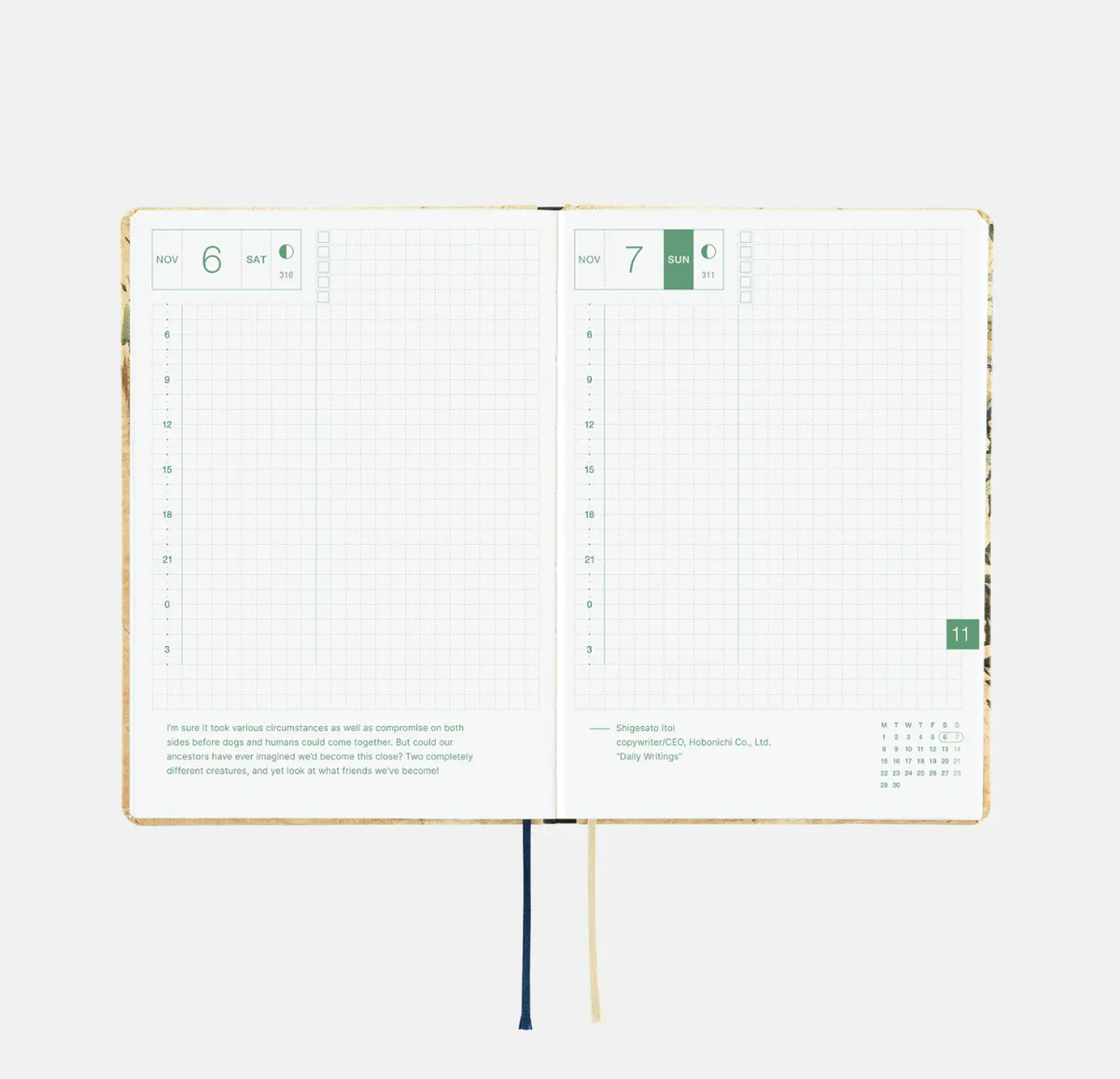 V&A Series: Vine - Hobonichi A6 Hon