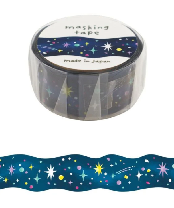 Stars Die Cut Washi