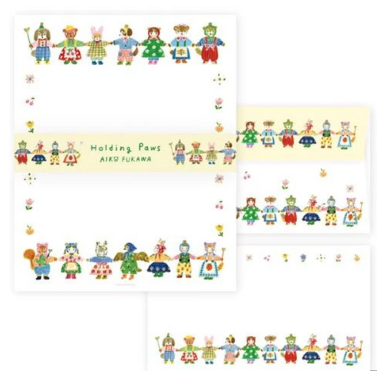 Holding Paws - Cozyca Letterset