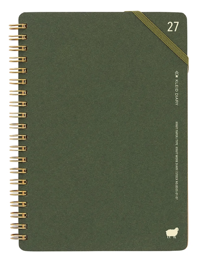Kleid - Kraft B6 Work Diary, 2027