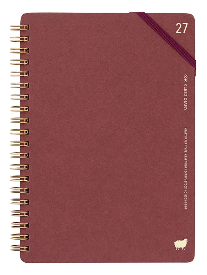 Kleid - Kraft B6 Work Diary, 2027