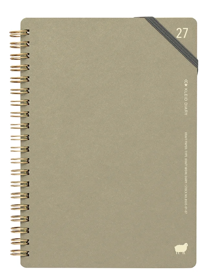 Kleid - Kraft B6 Work Diary, 2027