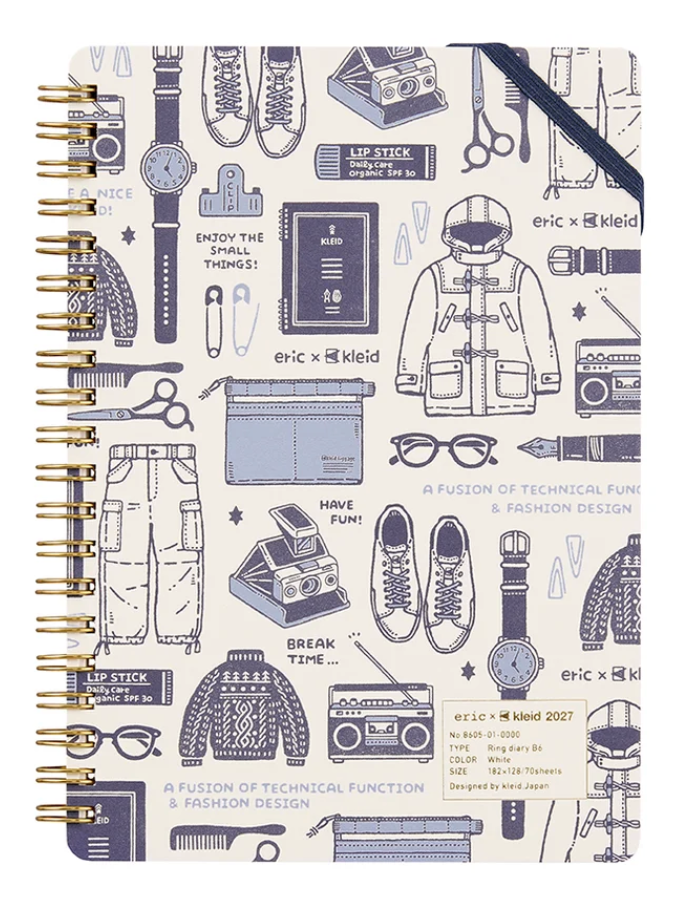 eric x Kleid Ring Diary B6, 2027