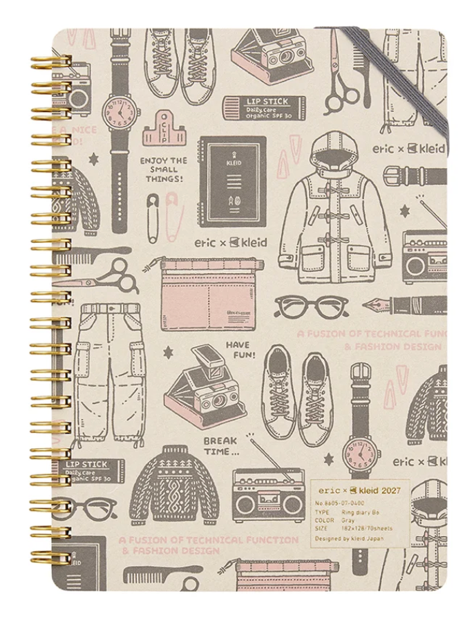 eric x Kleid Ring Diary B6, 2027