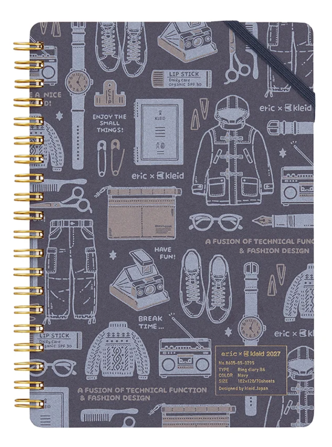 eric x Kleid Ring Diary B6, 2027