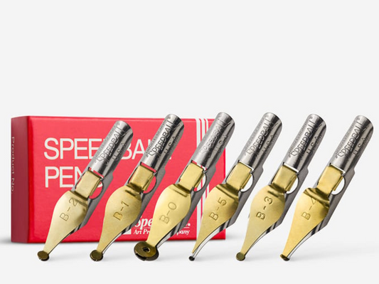 Speedball - B Series Calligraphy Nibs (Set of 6)