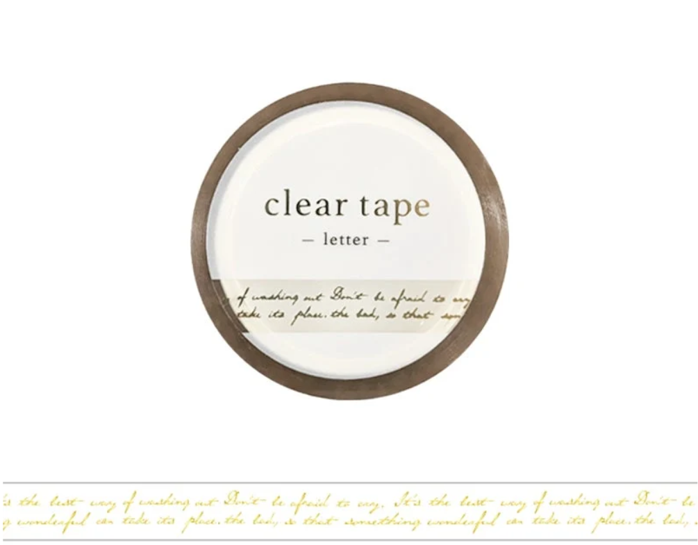Letter 7mm (Thin) Washi Tape