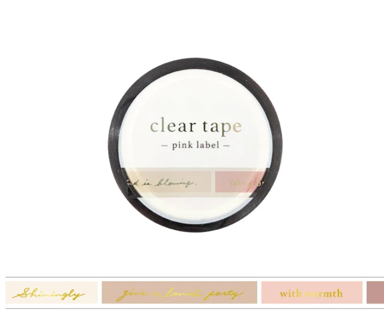 Pink label 7mm (Thin) Washi Tape (Copy)