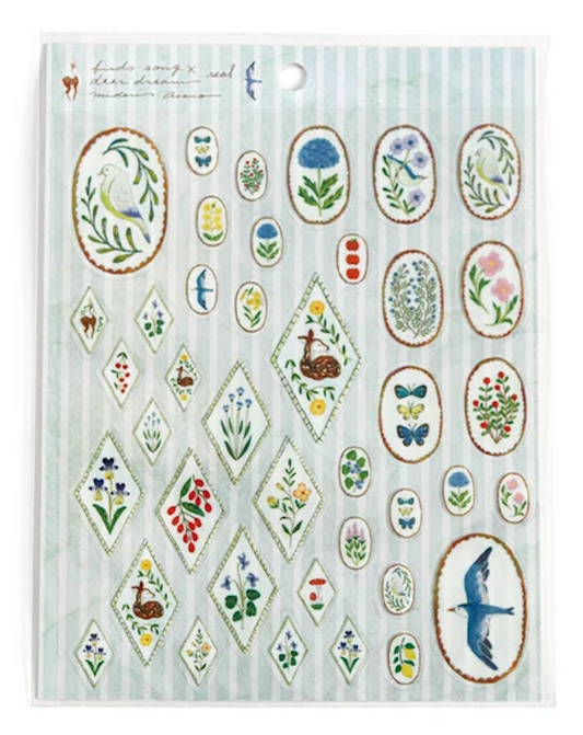 Bird Song x Deer Dream Sticker Sheet