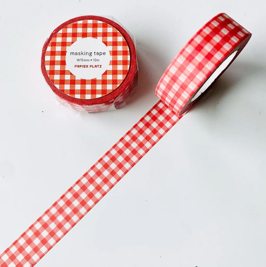 Gingham Check Washi Tape
