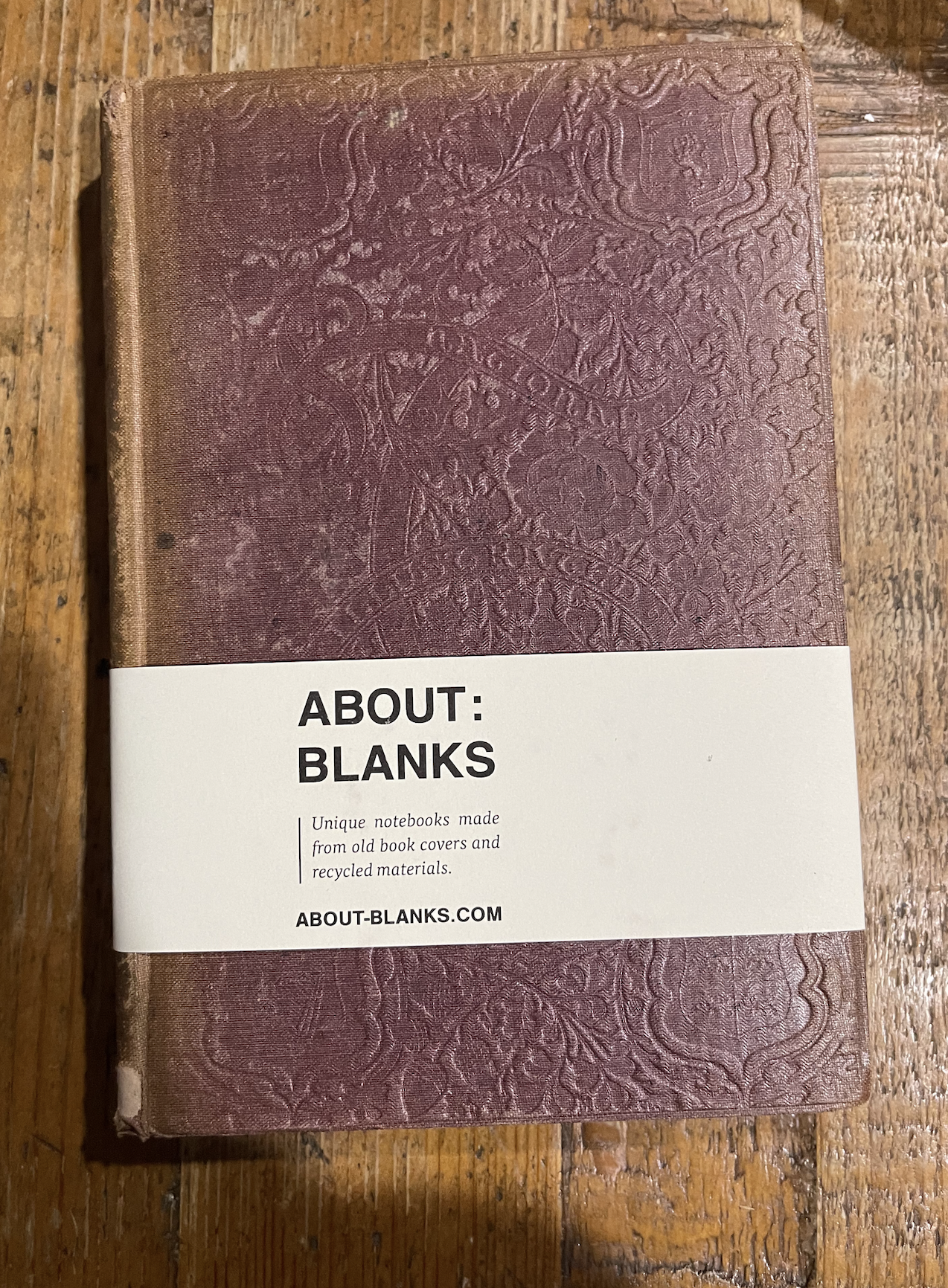 The Original About Blanks Sketch- & Notebook (Restocked 12/19/25)