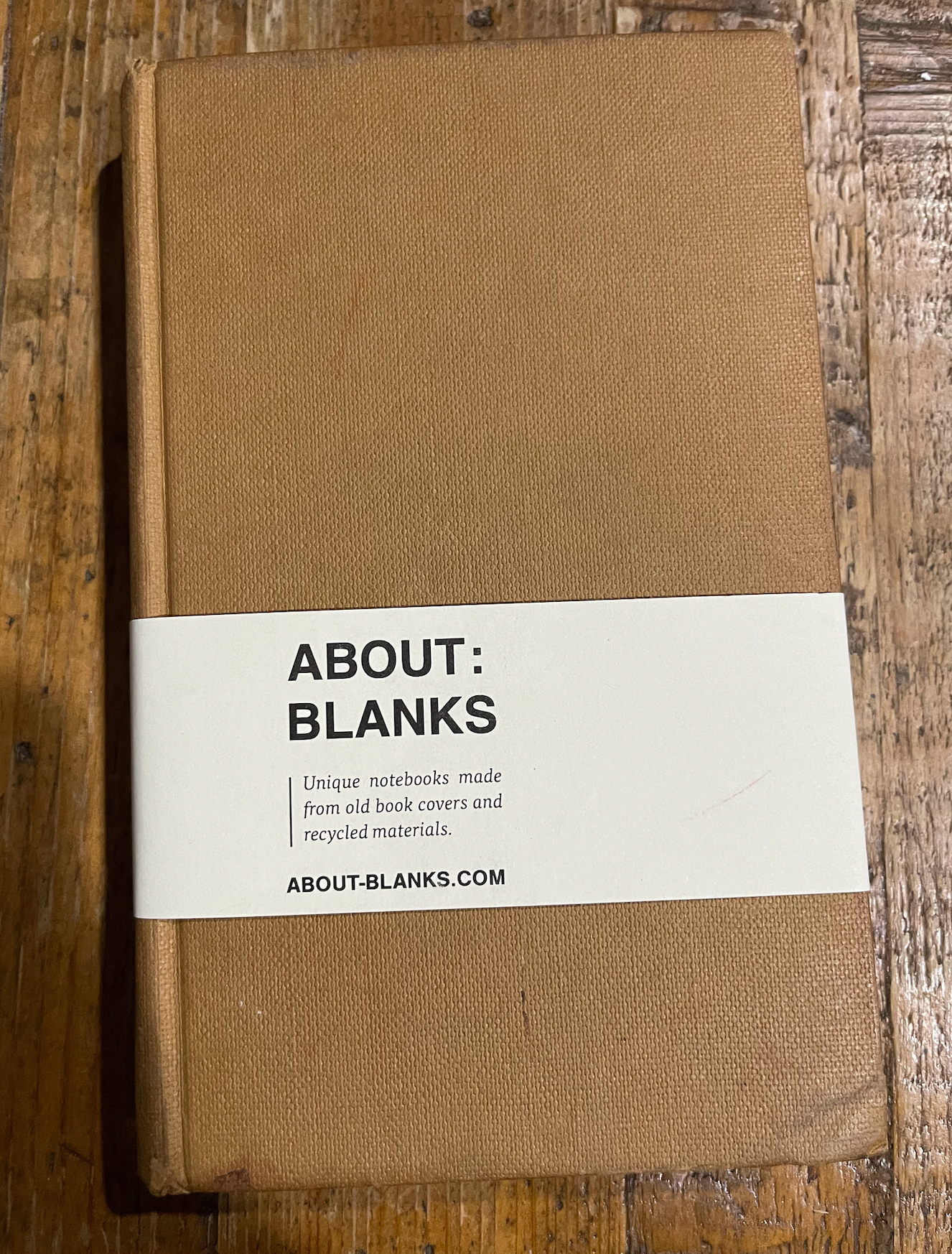 The Original About Blanks Sketch- & Notebook (Restocked 12/19/25)