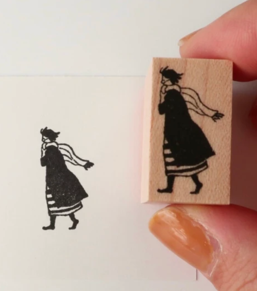 Yohaku Stamp - Fumiko Headwind