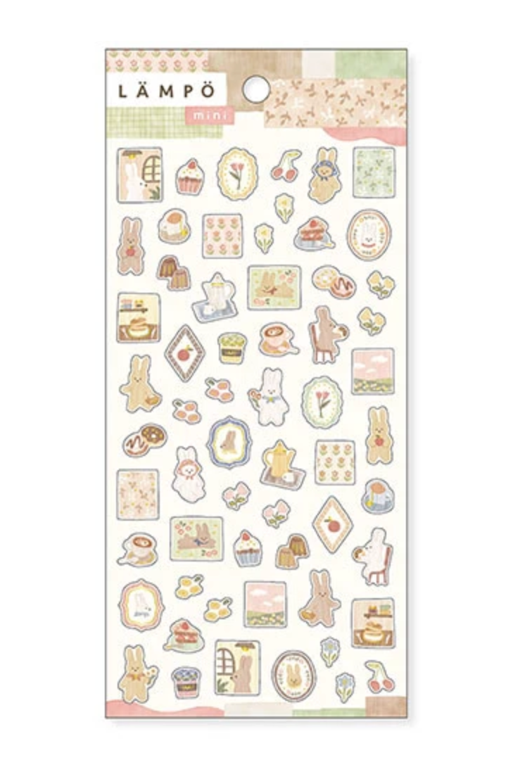 Lampo - Rabbit and Dusk Sticker Sheet