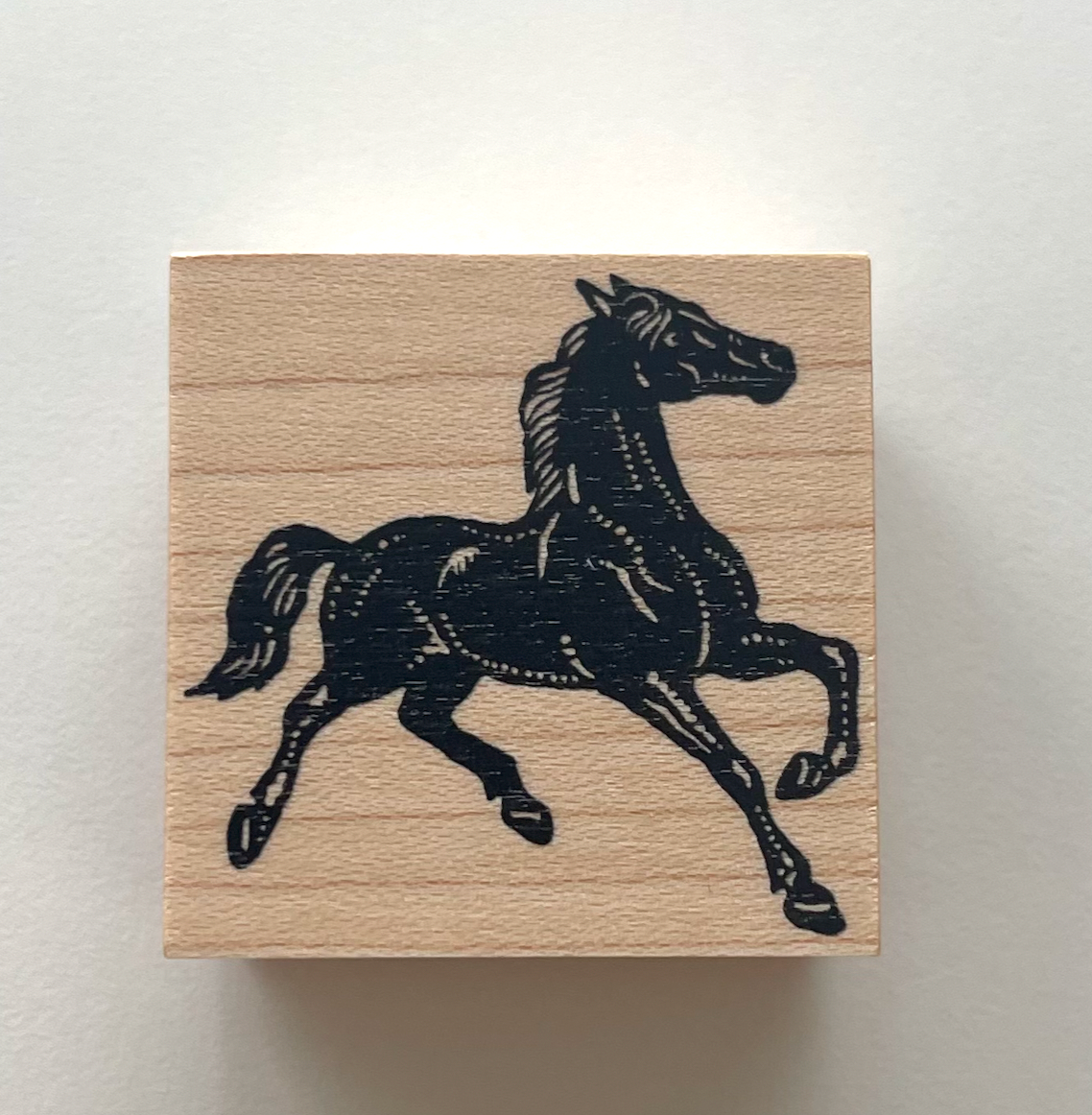 Running Horse Stamp